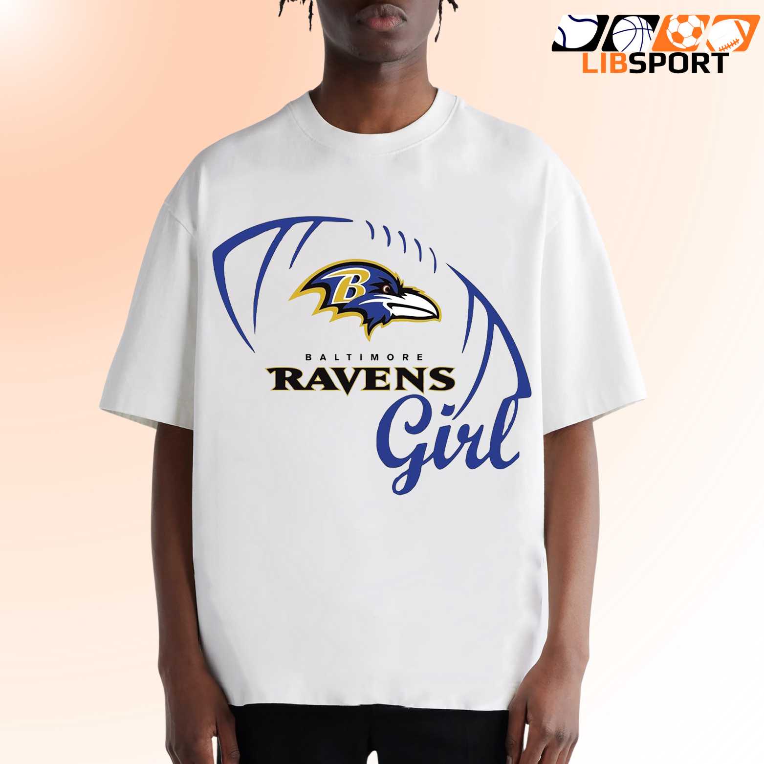 Baltimore Ravens Girl T Shirt, Game Day Shirt, Nfl Fan Shirt